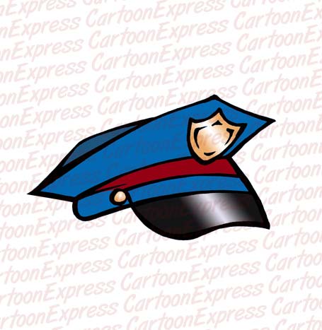police cap